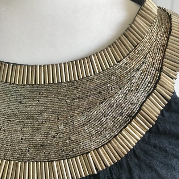 Haute Hippie Embellished Sleeveless Top (M) - Picture 4 of 13